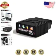 Compact vLinker MC Bluetooth Diagnostic Scanner - Ideal for Android & Windows
