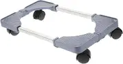 HOODANCOS Sturdy Pc Holder: Under Desk Computer Tower Stand Rolling Laptop Stand 40kg Capacity Pp Stainless Steel