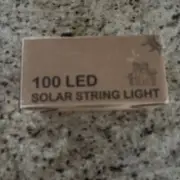 100 LED String Lights-Solar Powered