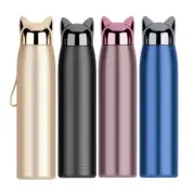Vacuum Flasks 304StainIess Steel Texture Coffee Bottle Water Cup for Outdoor