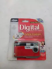 Longs Photo Single-Use Camera 25 High Resolution Indoor/Outdoor Pics. Include CD