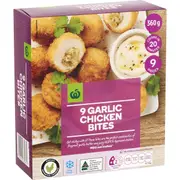 Woolworths Garlic Chicken Bites 360g