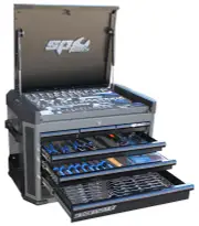 SP Tools SP50033D - Tool Kit - Tech Series - 212 Piece Metric - Diamond Black