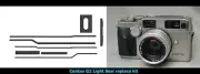 3kit Set Contax G2 Camera Light Seal Adhesive Form Replacement from Japan Made