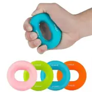 Grip Strength Trainer,Silicone Hand Grip Strengthener Ring,Finger Grip Workout