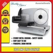 Electric Meat Slicer Food Slicing Machine Bread Cheese Fruit Vegetable Cutter AU