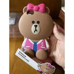 近全新正版LINE FRIENDS 雄大妹妹Choco iPhone 6/6S 蘋果手機殼 保護殼 Phone Case