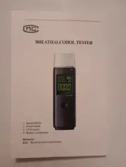 MC BREATH ALCOHOL TESTER BLOW TEST New