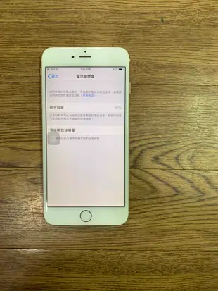 二手蘋果 Apple iPhone 6 Plus 5.5吋 64G (金色) 台灣公司貨 (A435)