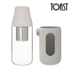 TOAST / SCENE 隨身玻璃茶瓶 500ML (白)