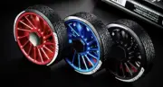 Fidget Spinner Mechanic Ring Metal EDC Slider Stress Relief Magnetic Tire Wheel