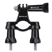 3PCS Universal Bike Motorcycle Handlebar Mount with Screw for DJI Osmo Action, GoPro HERO7 /6 /5 /5 Session /4 Session /4 /3+ /3 /2 /1, Xiaoyi and Other Action Cameras(Black)