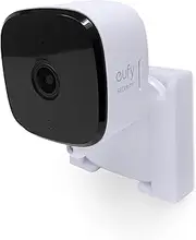 2-Pack Wall Mount Compatible with Eufy Solo C24 Security Camera - Adhesive & Screw in for Easy Installation, Reduce Blind Spots & Clutter, (White)