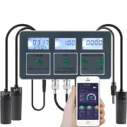 8 in 1 Tuya WiFi Smart PH Meter Data Logger Temp TDS Salinity S.G. EC ORP Water Tester Monitor Analyzer for Aquariums Po