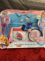 Disney Junior Alices Wonderland Bakery Dress Up Set With Scented Whisk