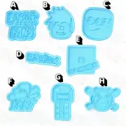 Roblox - Cookie cutter and embosser stamp set *FREE AUS POST*