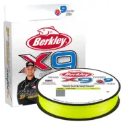 Berkley 1614445 X9 Flame Green Braid 30Lb 328 Yds X9B33030-Gg