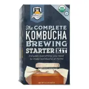 The Complete Kombucha Brewing Starter Kit, Fermentaholics USDA Certified...