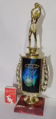NETBALL FEMALE or MALE 285 mm TALL RRP $14 now $11 + MULTI BUY DISCOUNTS