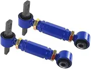 ATATQY 2pcs Car Modification Control Arm, Swing Arm Accessories, Suitable Compatible For Honda Civic Models, Adjustable Rear Aluminum Control Arm