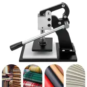 Leather Mold Laser Knife Mold Hand Punching Machine Manual Press Punch Tool AU