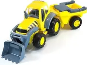 Miniland Super Tractor Toy with Trailer