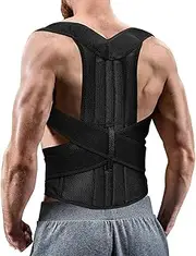 Corrector XS-5XL Improve Hunchback Plus Size Back Brace Men and Women Adjustable Upright Support Straightener Prevent Scoliosis