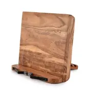 Acacia Wood Book Stand Adjustable Angle Reading Book Holder for Textbook, Rec...