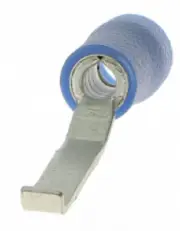 BizLine LIP BLADE TERMINALS 50Pieces Double Grip BLUE- 3mm Or 5mm