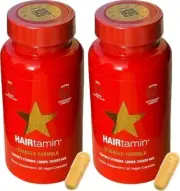 New 1+1 Free Hair Growth Vitamins Regrow Healthy Hair Loss Supplement Treatment
