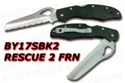 Spyderco Byrd Cara Cara Rescue 2 FRN Serrated BY17SBK2