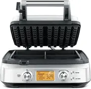 Breville the Smart Waffle, Silver BWM640BSS