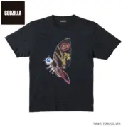 Godzilla vs. Mothra Deformed Art T-shirt Mothra Pattern TOHO Godzilla Store JP