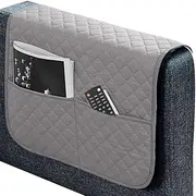 Sofa Armrest Covers,Recliner Arm Protector - Water Resistant Multifunctional Soft Easy to Use Anti-Slip Couch Armrest Covers for Books, Tablets, Phone