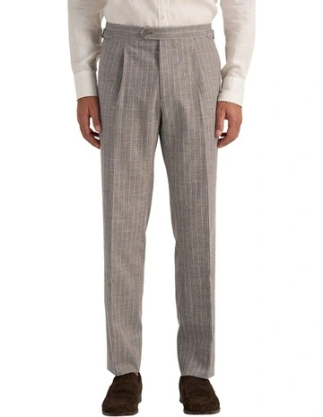 [MJ Bale] Savelli Trouser in Light in Brown White