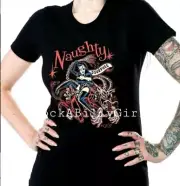 Sourpuss Naughty Natasha Fatale Riding Krampus Monster