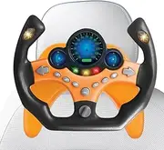 Steering Wheel Toy - Toy Steering Wheel for Kids,Play Steering Wheel, Steering Wheel Children's Toy with Light and Sound