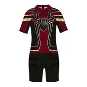 5-12 Years Kids Boys Swimming Costume Swimsuit One-piece Holiday Summer Swimwear Surf Suit Beachwear Spider-Man A 11-12 Years