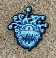 Beholder Monster Pin - DnD, D&D, Dungeons and Dragons