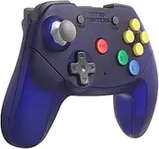 Retro Fighters Brawler64 Wireless Purple Gamepad for Nintendo 64