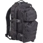 Mil-Tec Small Assault Pack Black Polyvinylchloride Polyester Made - 14002002