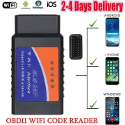 Automotive WIFI OBD2 Scanner Car Code OBDII Reader Fault Diagnostic Tool