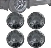 Auto Rim Wheel Center Caps Compatible for Tesla Model 3 2024 2025 Center Hub Cap Anti-Fall Protective ABS Hub Center Cover Car Accessories
