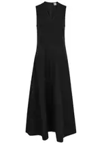 Totême Woven Maxi Dress - Black - 40 (UK12 / M) 40 (UK12 / M)