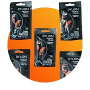 5 Dylon Permanent Fabric Dye Goldfish ORANGE 1.75 oz Tie Dye Clothing Crafts Lot