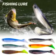 6Pcs Silicone Artificial Bream Bait 10cm Soft Rubber Bait Fishing Accessories