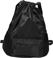 WESIEVYA Sports Backpack Drawstring Backpack for Sports Supply Hiking Bag for Women Gym Sack Portable Drawstring Bag Gym Pouch Drawstring Bag for Women Cinch Bag Sport Bags for Men