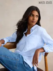 White Stuff Blue Sophie Shirt (561970) | $113