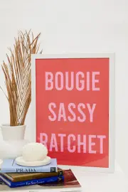 Print Bougie Sassy Rachet A3 Poster Prints - Size ONE, Women's Miscellaneous