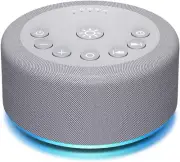 Sound Machine Night Light White Noise Machine 30 Non Looping Sounds 12 Lights 5